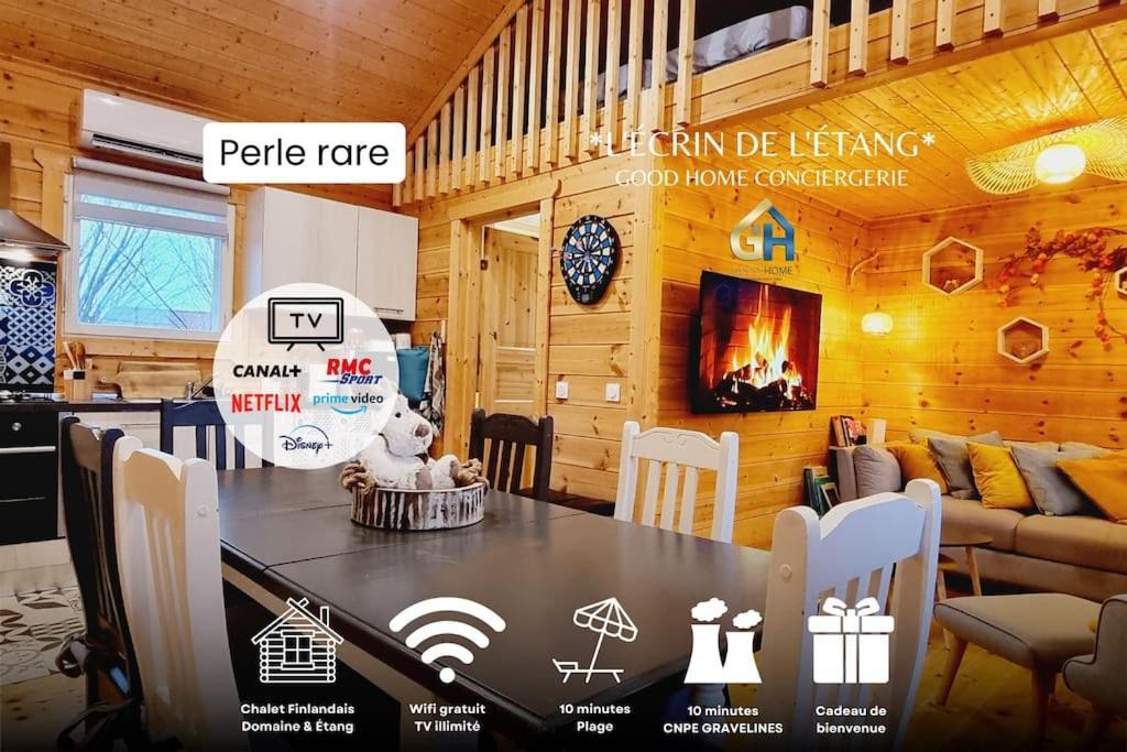 Chalet *l'ecrin De L'etang* Depaysement Assure