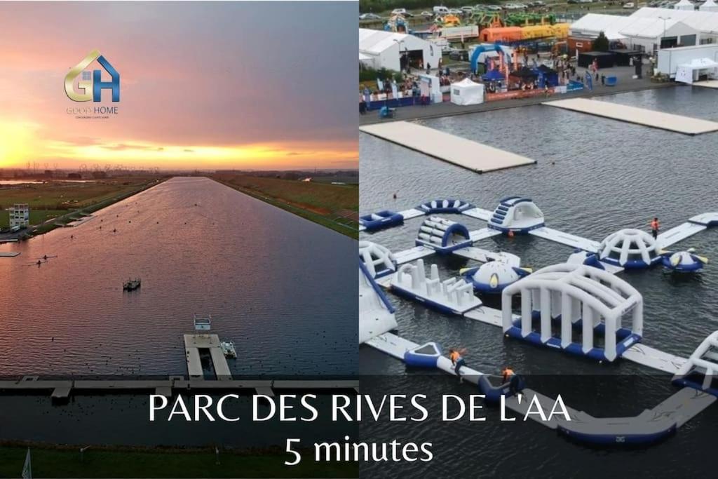 *l'ecrin De L'etang* Depaysement Assure Chalet Bourbourg